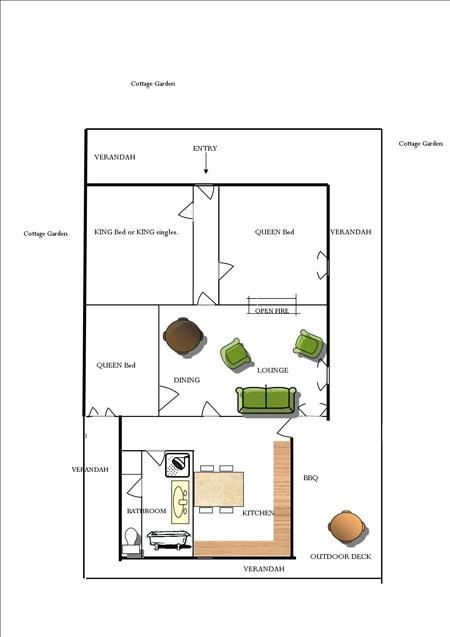 Beechworth Accommodation Indigo Cottage, Beechworth